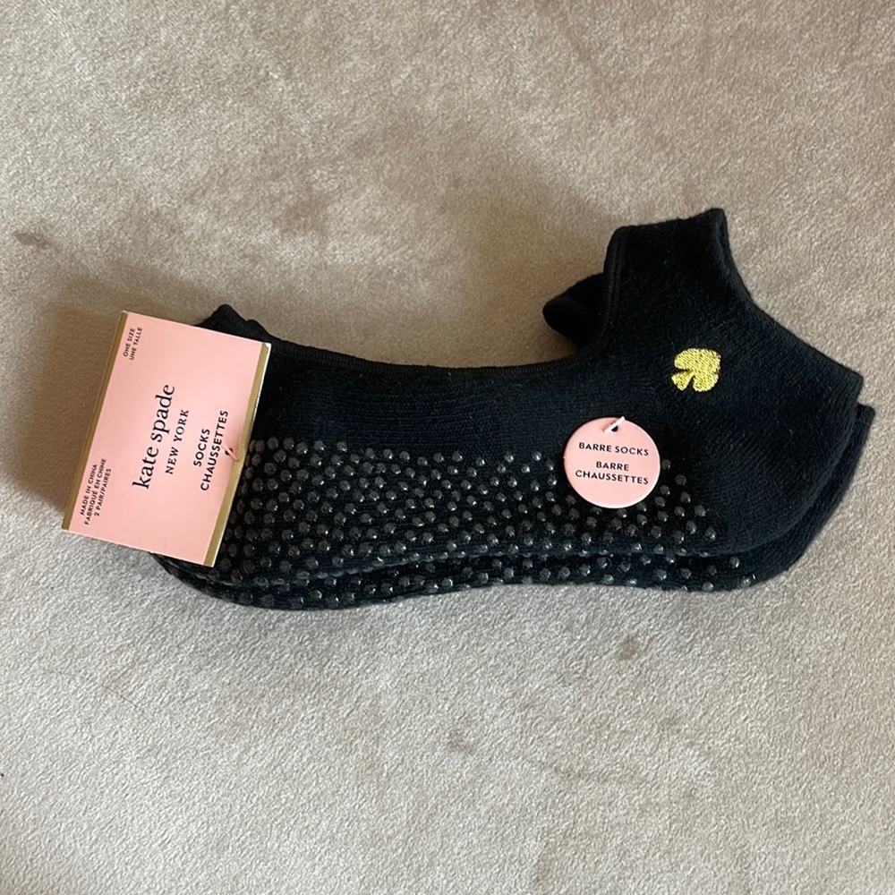 Brand new Kate Spade Barre socks